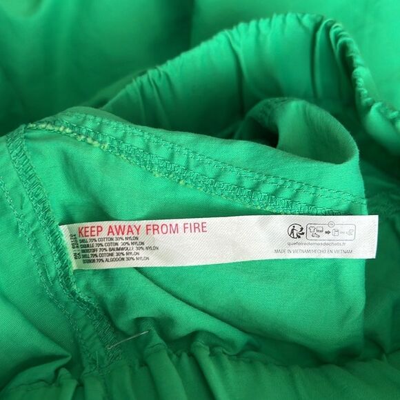 NWOT Free People FP Movement Offsides Pants Green Sheen Size XS - Picture 10 of 11